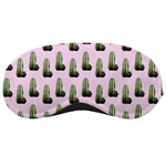 Cactus Pink Pattern Sleeping Mask Front