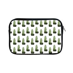 Cactus White Pattern Apple Ipad Mini Zipper Cases by snowwhitegirl