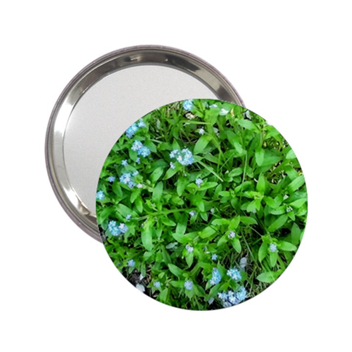 Forget Me Not 2.25  Handbag Mirrors