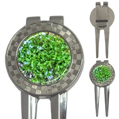 Forget Me Not 3-in-1 Golf Divots by Riverwoman