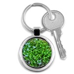 Forget Me Not Key Chain (Round) Front