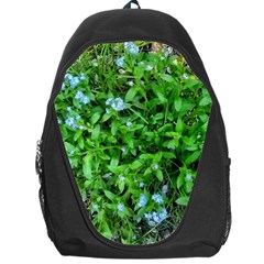 Forget Me Not Backpack Bag by Riverwoman