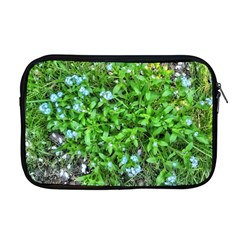 Forget Me Not Apple Macbook Pro 17  Zipper Case by Riverwoman