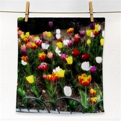 Tulips  Face Towel by Riverwoman