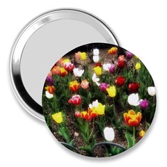 Tulips  3  Handbag Mirrors by Riverwoman