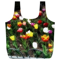 Tulips  Full Print Recycle Bag (xl) by Riverwoman