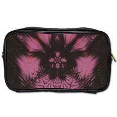 Glitch Art Grunge Distortion Toiletries Bag (one Side) by Mariart