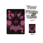 Glitch Art Grunge Distortion Playing Cards 54 Designs (Mini) Front - Heart7