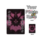 Glitch Art Grunge Distortion Playing Cards 54 Designs (Mini) Front - Joker1