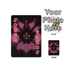 Glitch Art Grunge Distortion Playing Cards 54 Designs (Mini) Front - Joker2