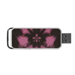 Glitch Art Grunge Distortion Portable Usb Flash (two Sides)