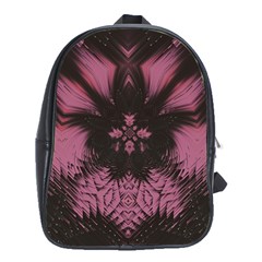 Glitch Art Grunge Distortion School Bag (xl) by Mariart