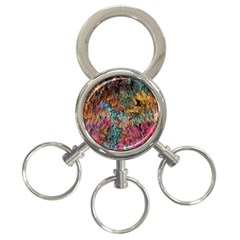 Oil Paint 3-ring Key Chain by Bajindul