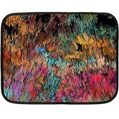 Oil Paint Fleece Blanket (mini) by Bajindul