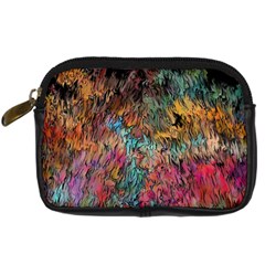 Oil Paint Digital Camera Leather Case by Bajindul