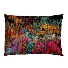 Oil Paint Pillow Case (two Sides) by Bajindul