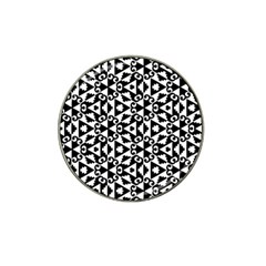 Geometric Tile Background Hat Clip Ball Marker by Bajindul