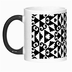 Geometric Tile Background Morph Mugs by Bajindul