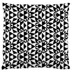 Geometric Tile Background Large Cushion Case (one Side)