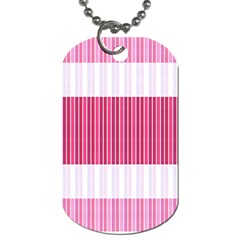 Fabric Geometric Texture Dog Tag (two Sides) by Bajindul