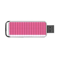 Fabric Geometric Texture Portable Usb Flash (one Side) by Bajindul