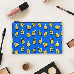 Emojis Hands Fingers Cosmetic Bag (medium) by Bajindul