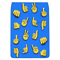 Emojis Hands Fingers Removable Flap Cover (l) by Bajindul