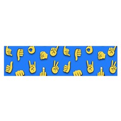 Emojis Hands Fingers Satin Scarf (oblong) by Bajindul