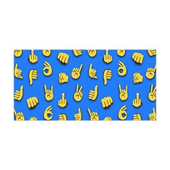 Emojis Hands Fingers Yoga Headband by Bajindul