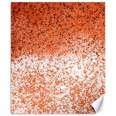 Scrapbook Orange Shades Canvas 8  X 10  by HermanTelo