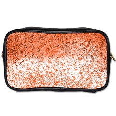 Scrapbook Orange Shades Toiletries Bag (one Side) by HermanTelo