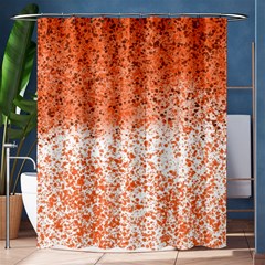 Scrapbook Orange Shades Shower Curtain 60  X 72  (medium) 