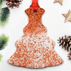 Scrapbook Orange Shades Ornament (christmas Tree) 