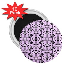 Texture Tissue Seamless Flower 2 25  Magnets (10 Pack)  by HermanTelo