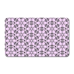 Texture Tissue Seamless Flower Magnet (rectangular) by HermanTelo