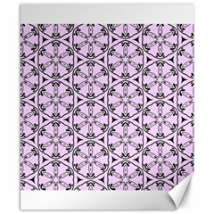 Texture Tissue Seamless Flower Canvas 8  X 10 