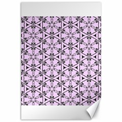 Texture Tissue Seamless Flower Canvas 12  X 18 