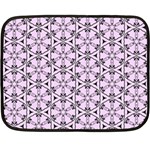 Texture Tissue Seamless Flower Double Sided Fleece Blanket (Mini)  35 x27  Blanket Front