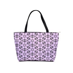 Texture Tissue Seamless Flower Classic Shoulder Handbag