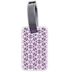 Texture Tissue Seamless Flower Luggage Tag (one Side) by HermanTelo