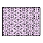 Texture Tissue Seamless Flower Double Sided Fleece Blanket (Small)  45 x34  Blanket Front