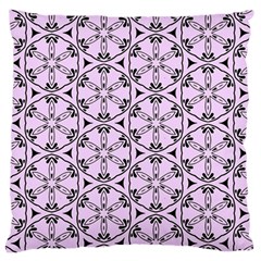 Texture Tissue Seamless Flower Standard Flano Cushion Case (two Sides) by HermanTelo