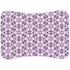 Texture Tissue Seamless Flower Velour Seat Head Rest Cushion by HermanTelo