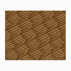 Wood Texture Wooden Small Glasses Cloth