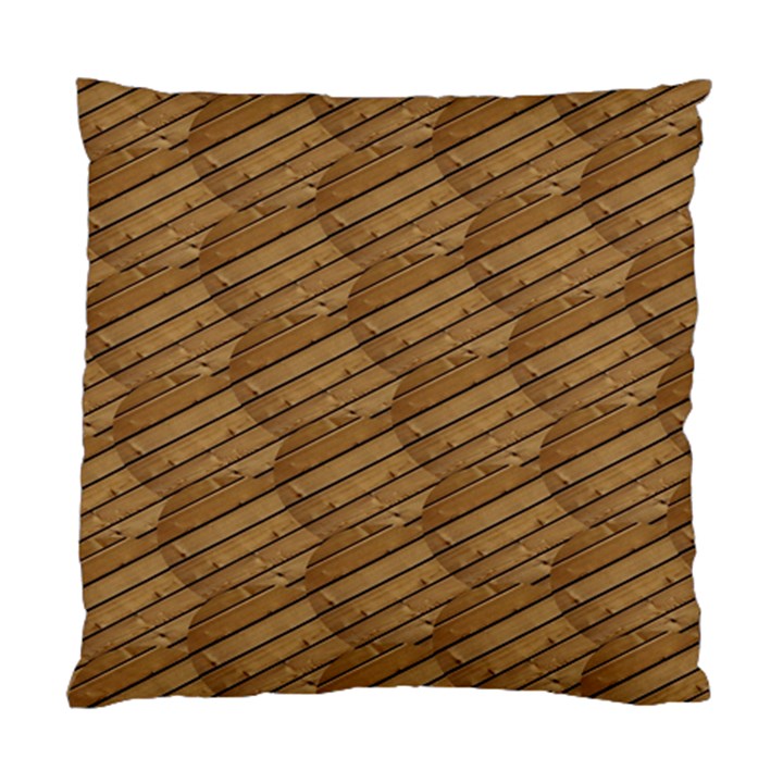 Wood Texture Wooden Standard Cushion Case (One Side)