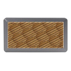 Wood Texture Wooden Memory Card Reader (mini) by HermanTelo