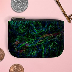 Shining Lines Light Stripes Mini Coin Purse