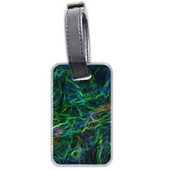 Shining Lines Light Stripes Luggage Tag (two Sides)