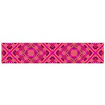 Pink Geometric  Small Flano Scarf Front