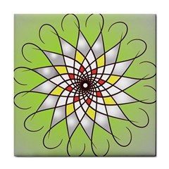 Mandala Model Figure Graphics Tile Coasters by Pakrebo